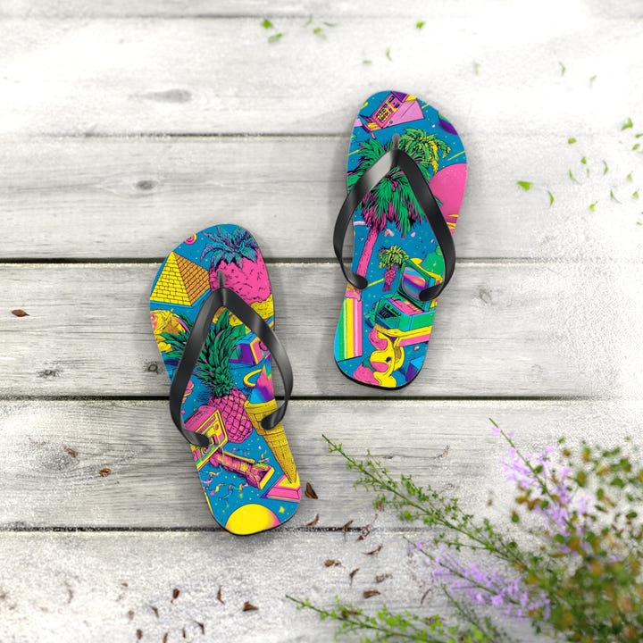 Ice Cream Flip Flops 1986