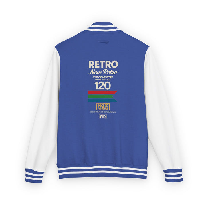 Retro VHS Letterman Jacket