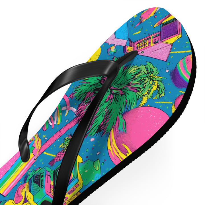 Ice Cream Flip Flops 1986