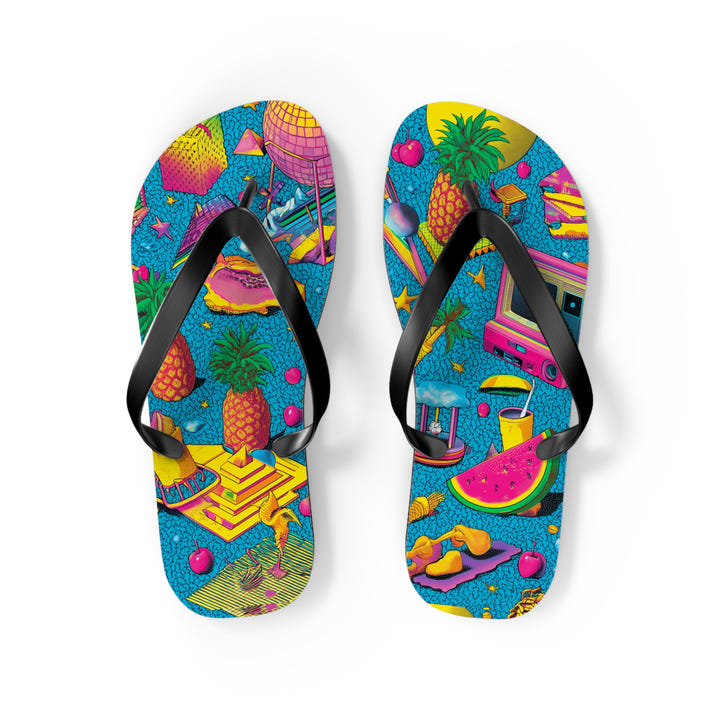 Pineapple Flip Flops 1984