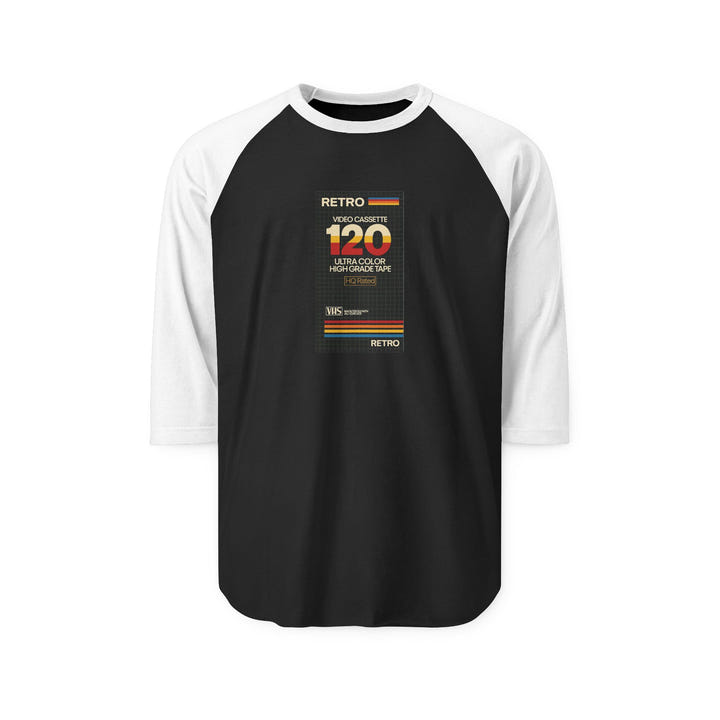 Video Cassette Raglan Shirt