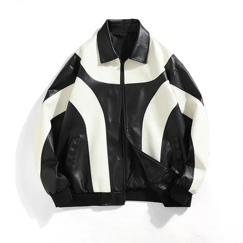 Padded Leather Jacket 1989 – Newretro.Net