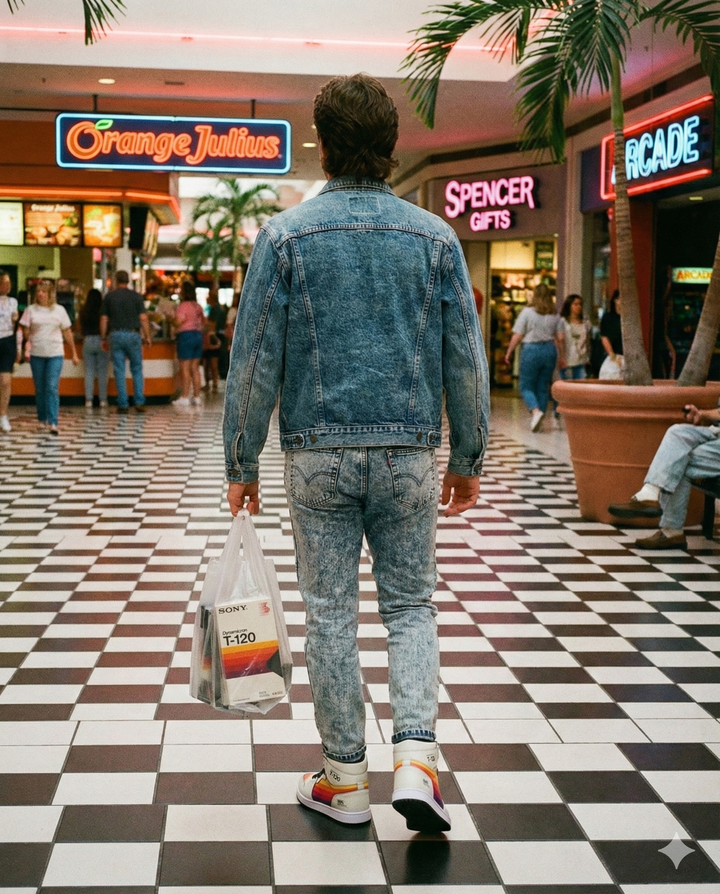 1988 VHS T-120 Retrowave Sneakers