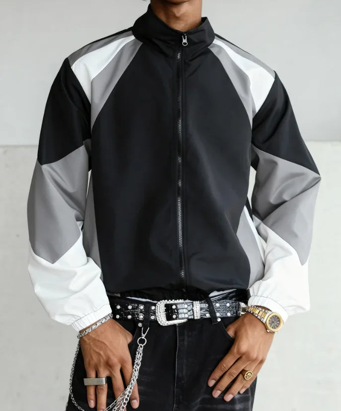 1984 COLOR BLOCK RETRO WINDBREAKER