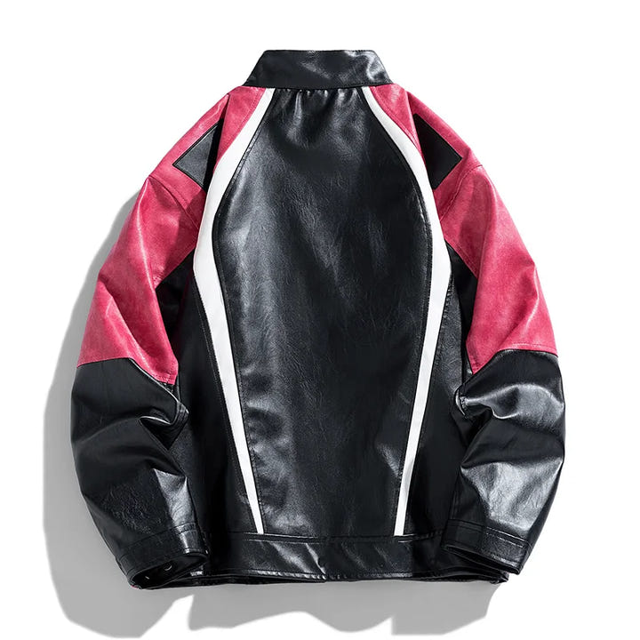 Pink Racer Jacket 1985 back