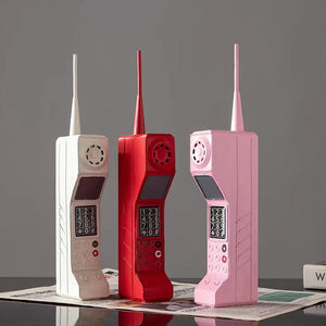 Modelo de teléfono móvil retro