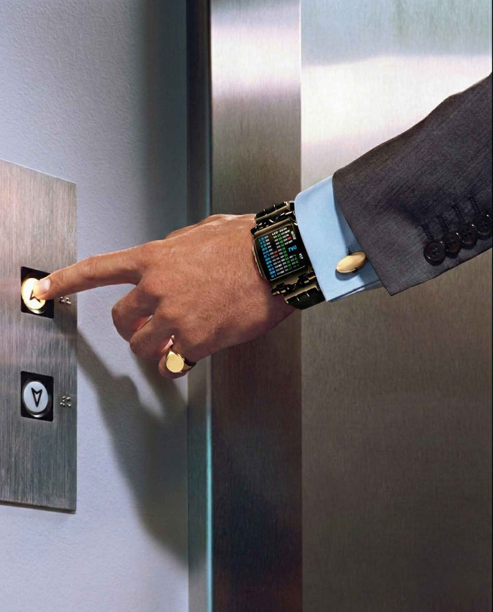 1986 Futuristic Waterproof Watch