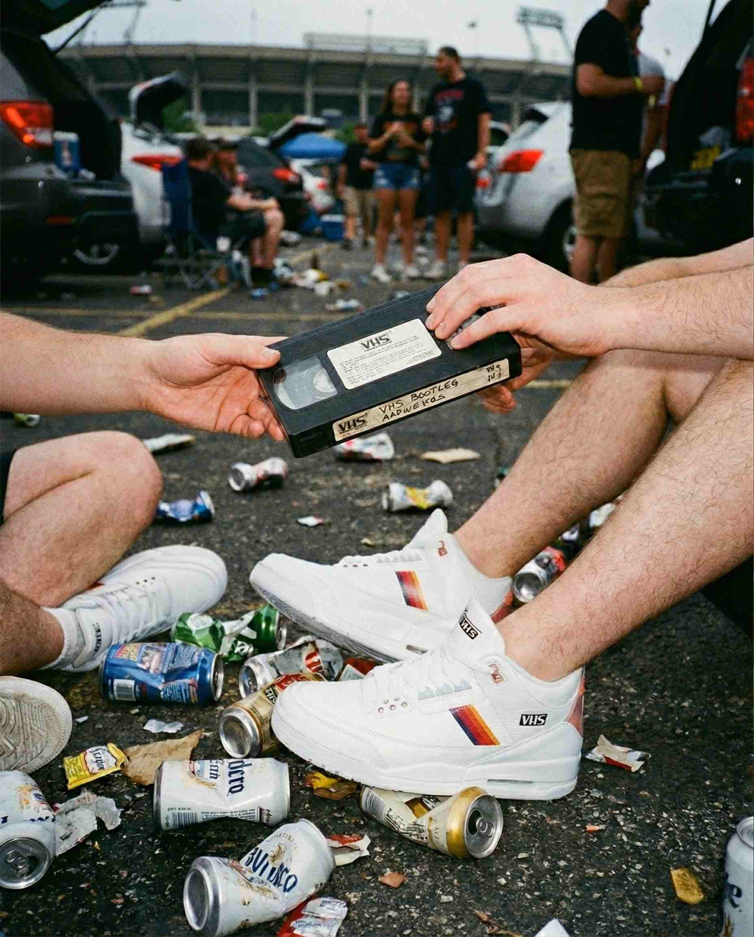 1989 VHS T-120 Retrowave Sneakers