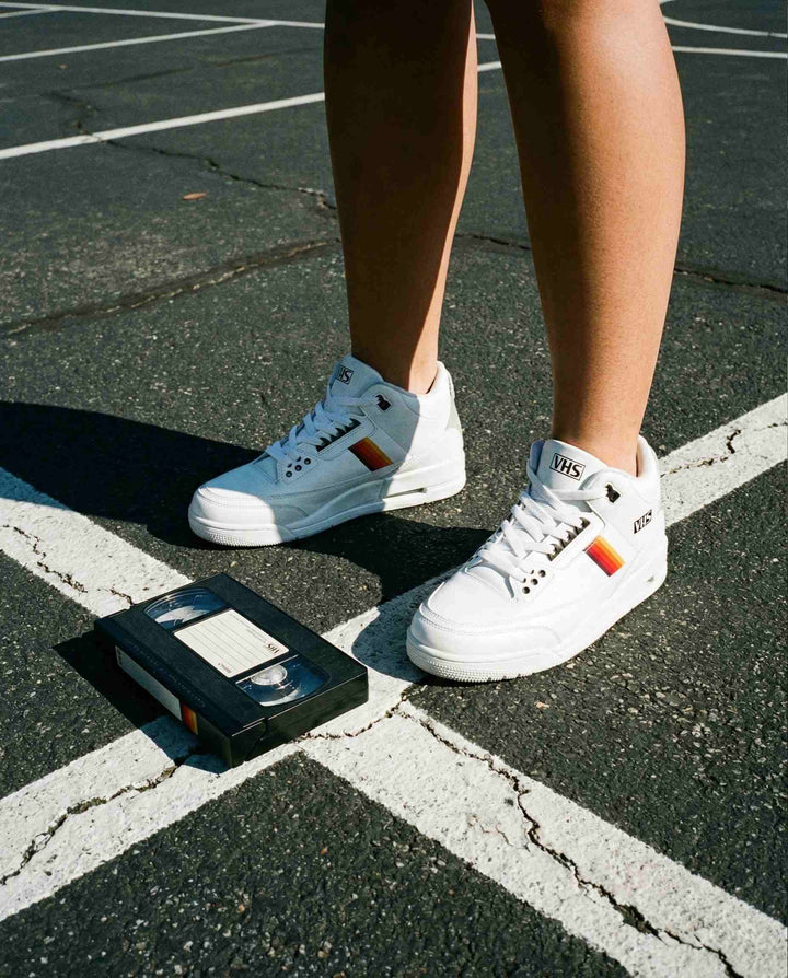 1989 VHS T-120 Retrowave Sneakers