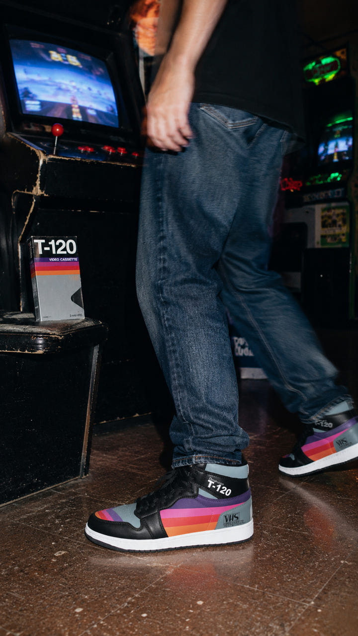 T-120 Black Sneakers 1988