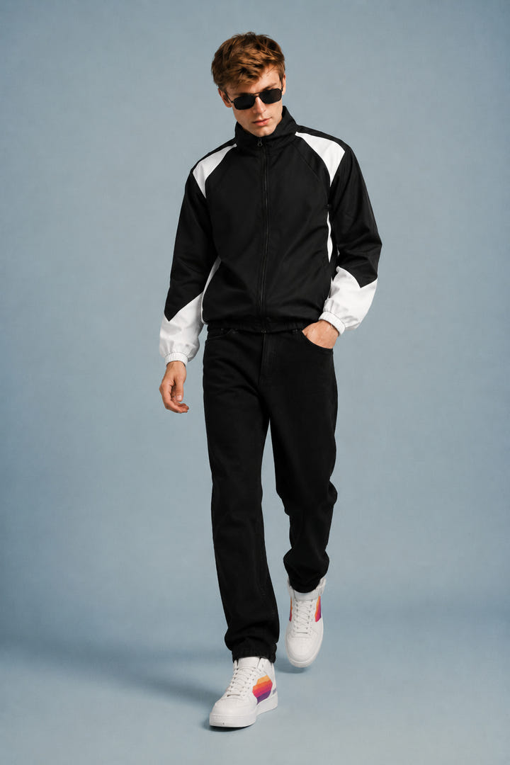 Color Block Windbreaker 1984