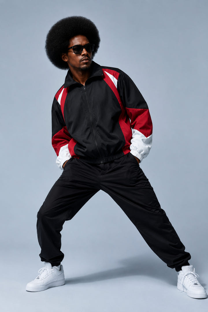 Color Block Windbreaker 1984