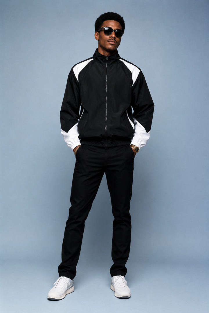Color Block Windbreaker 1984