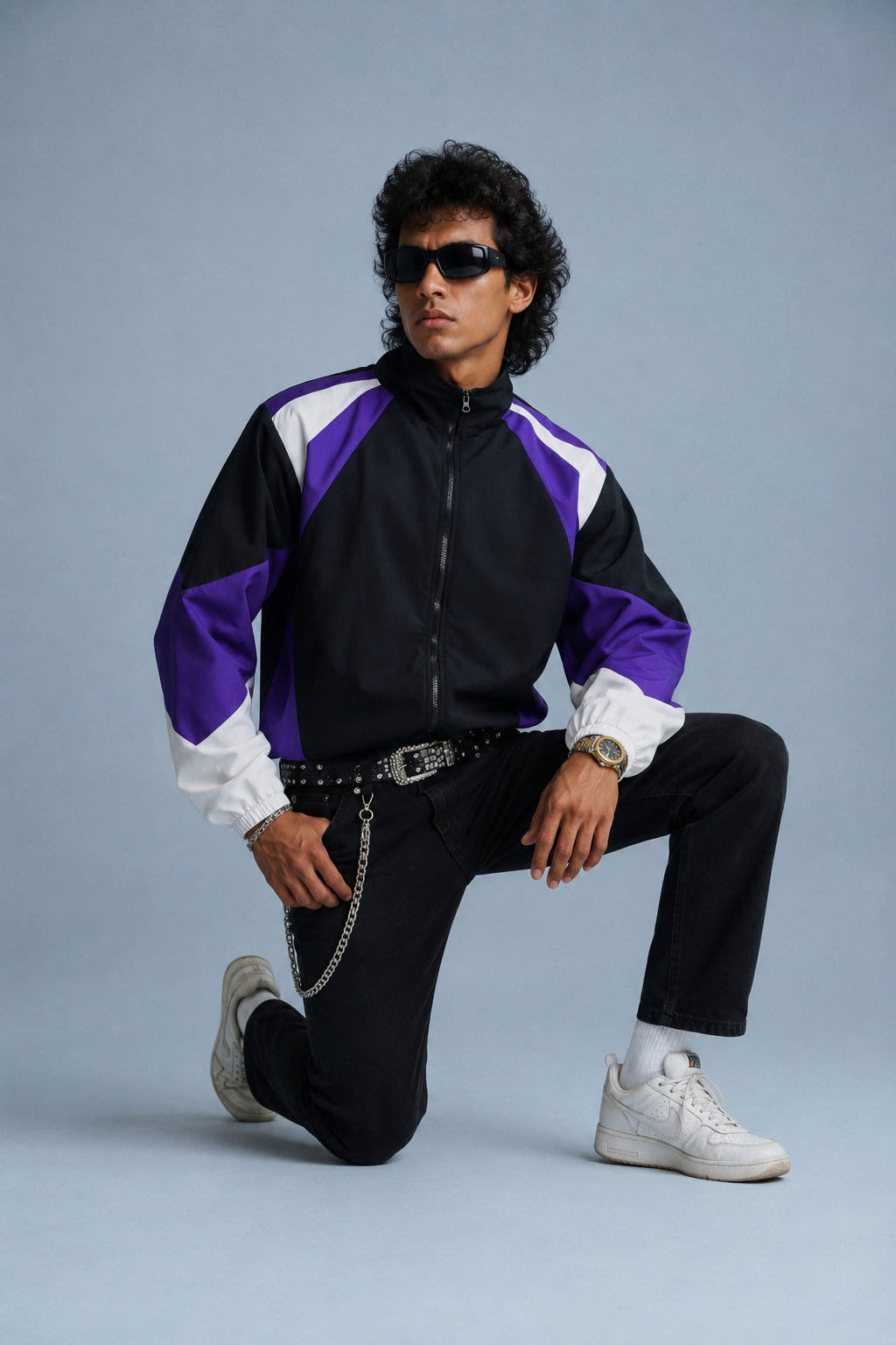 Color Block Windbreaker 1984