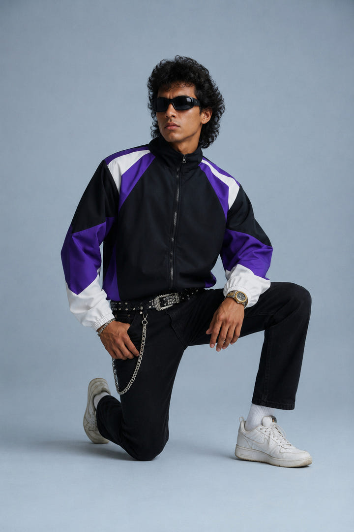 Color Block Windbreaker 1984