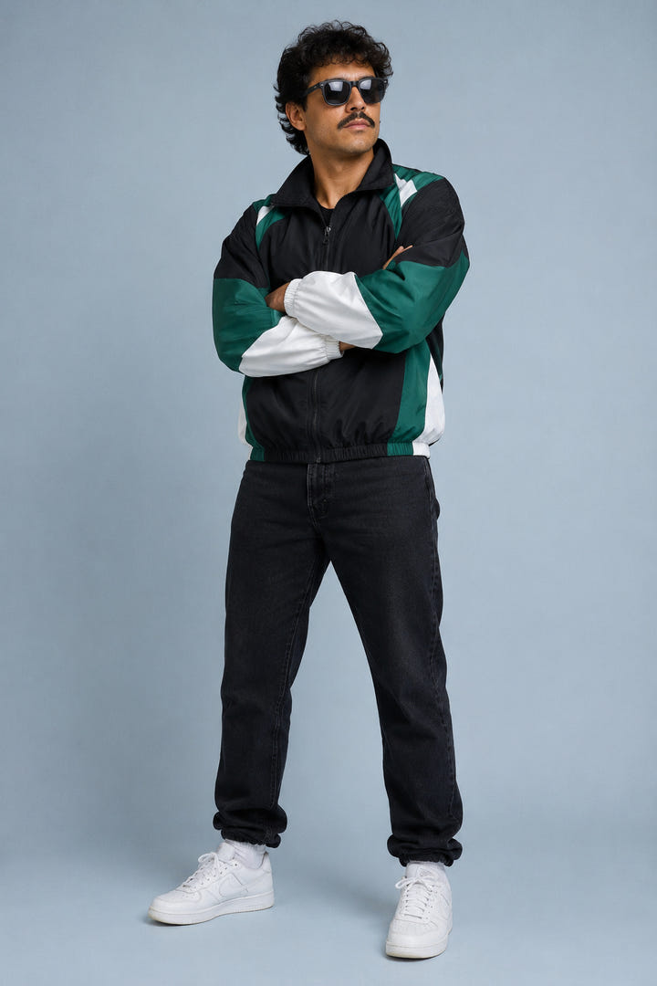 Color Block Windbreaker 1984