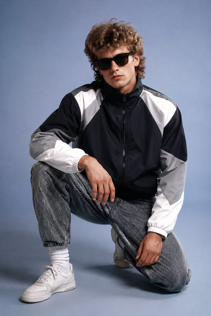 Color Block Windbreaker 1984