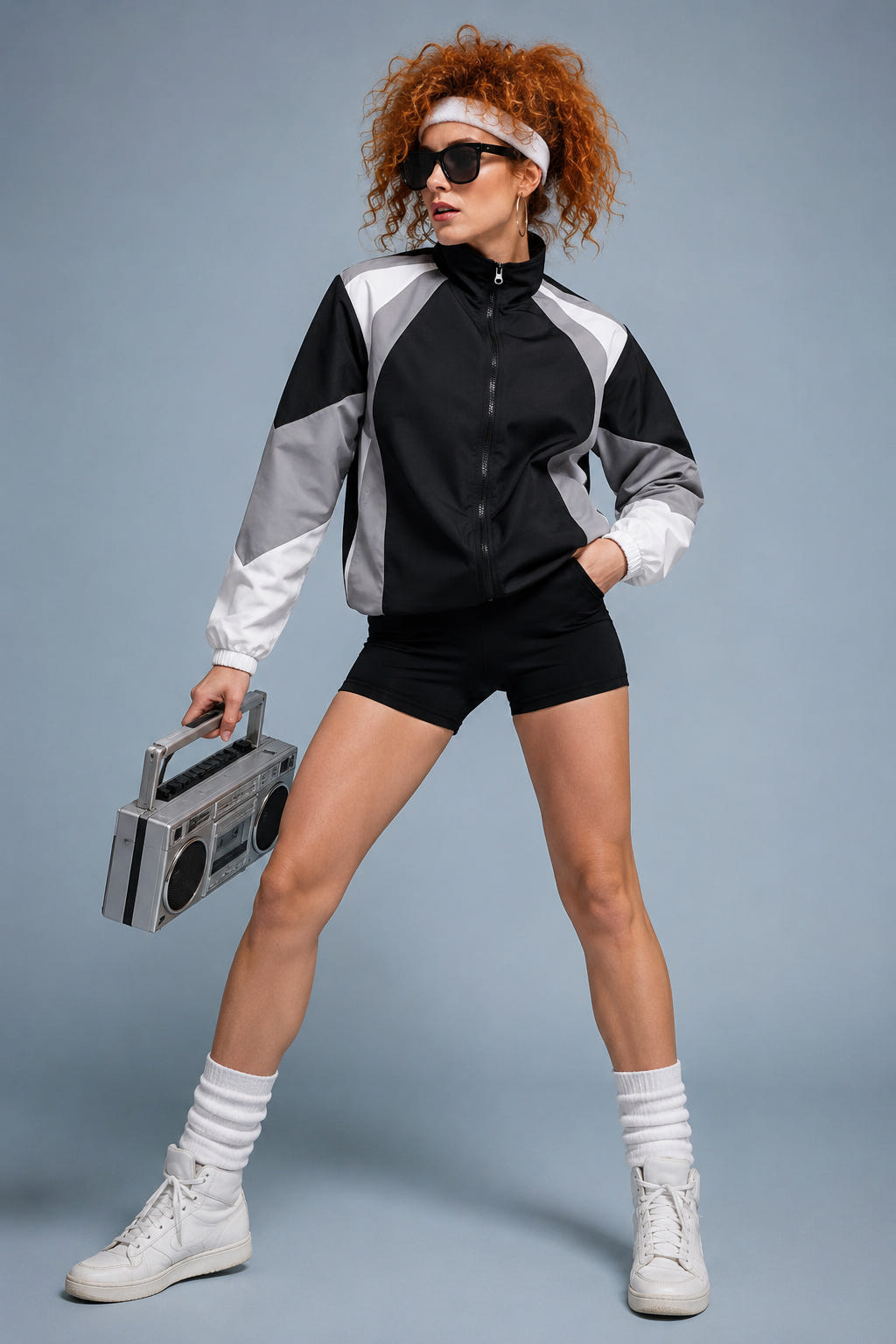 Color Block Windbreaker 1984