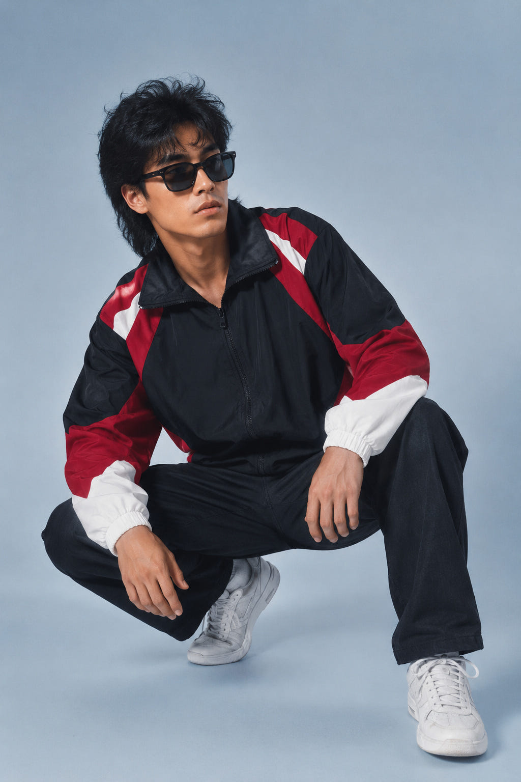 Color Block Windbreaker 1984