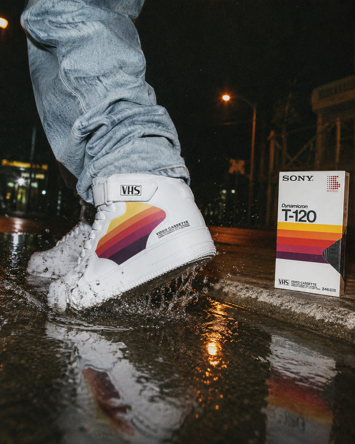 VHS T-120 Sneakers 1981