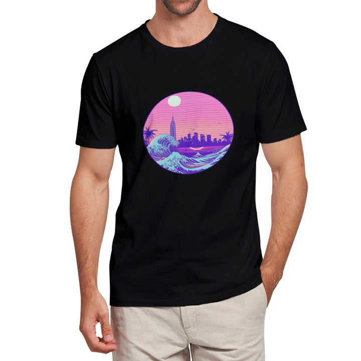 Kanagawa Vaporwave T-Shirt