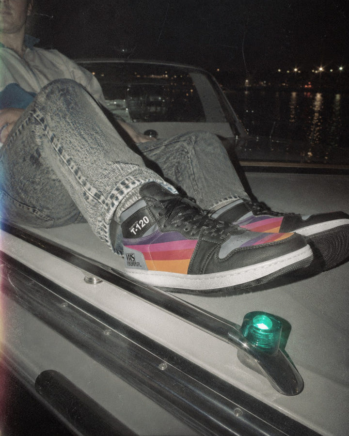 T-120 Black Sneakers 1988