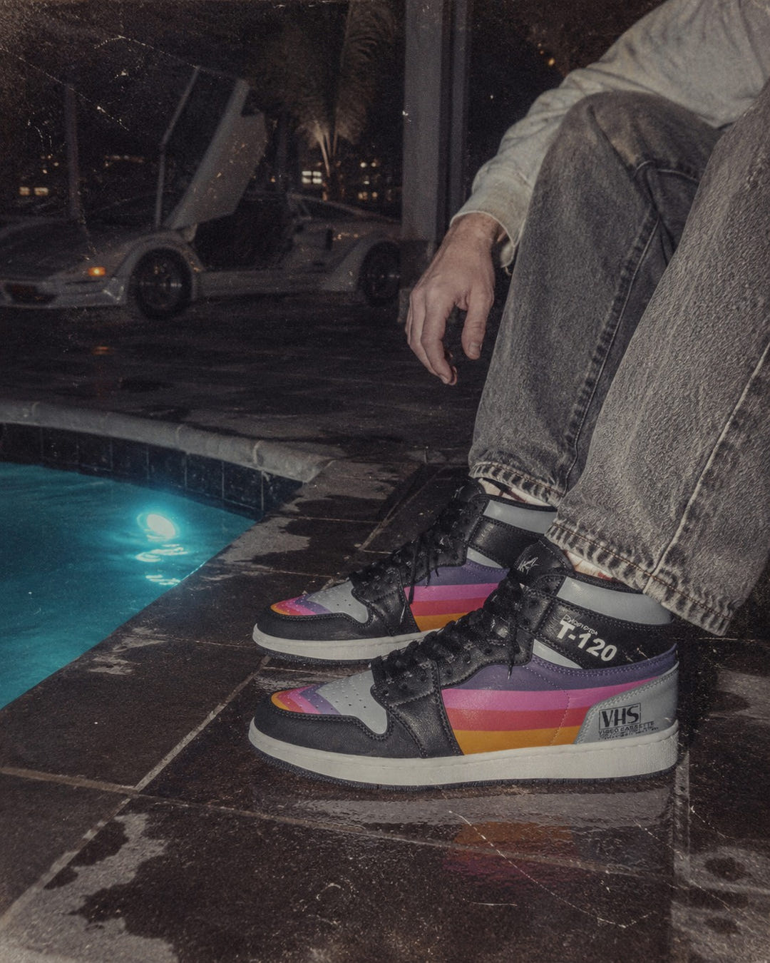 T-120 Black Sneakers 1988