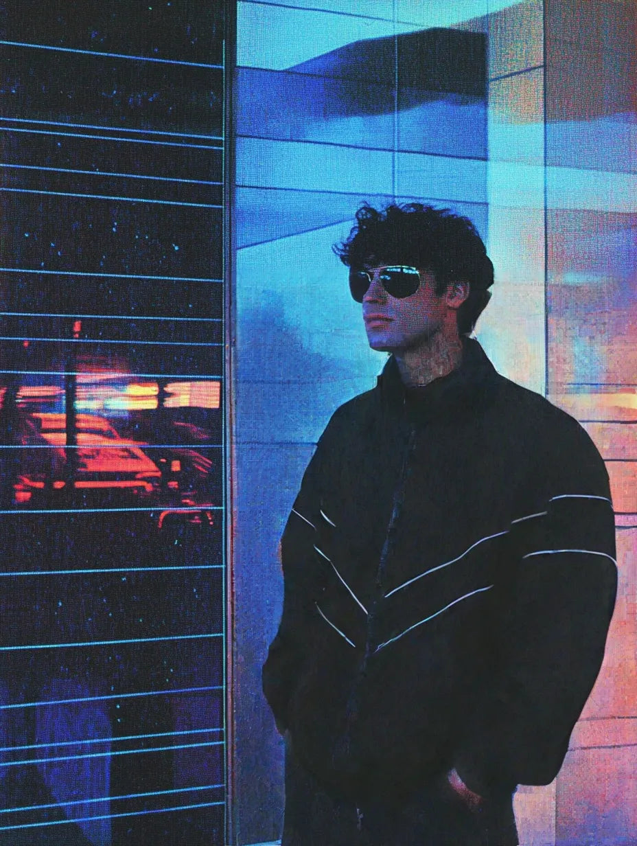 Retrowave Runner Windbreaker 1982