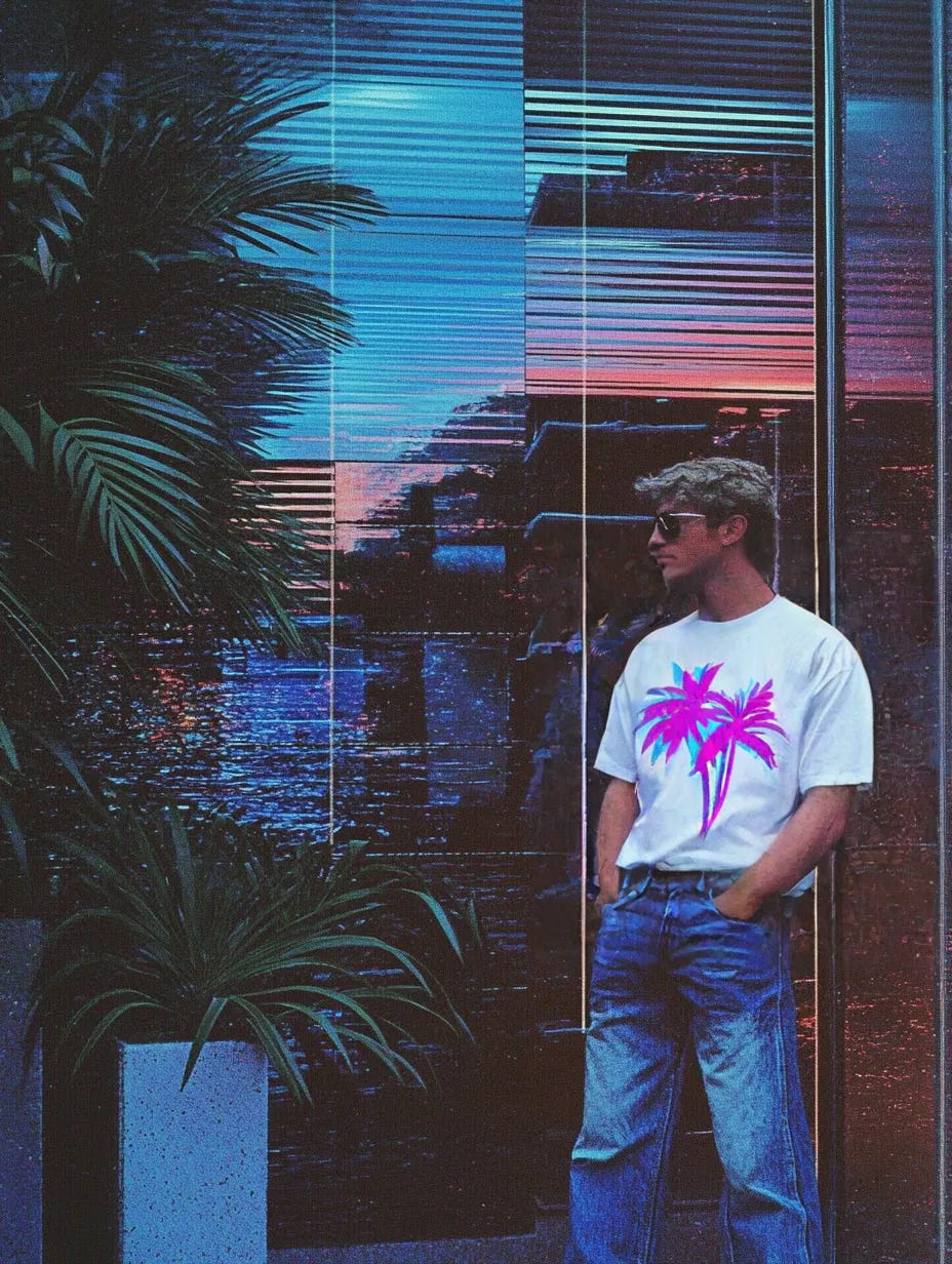 Retrowave T-shirt - Newretro.Net