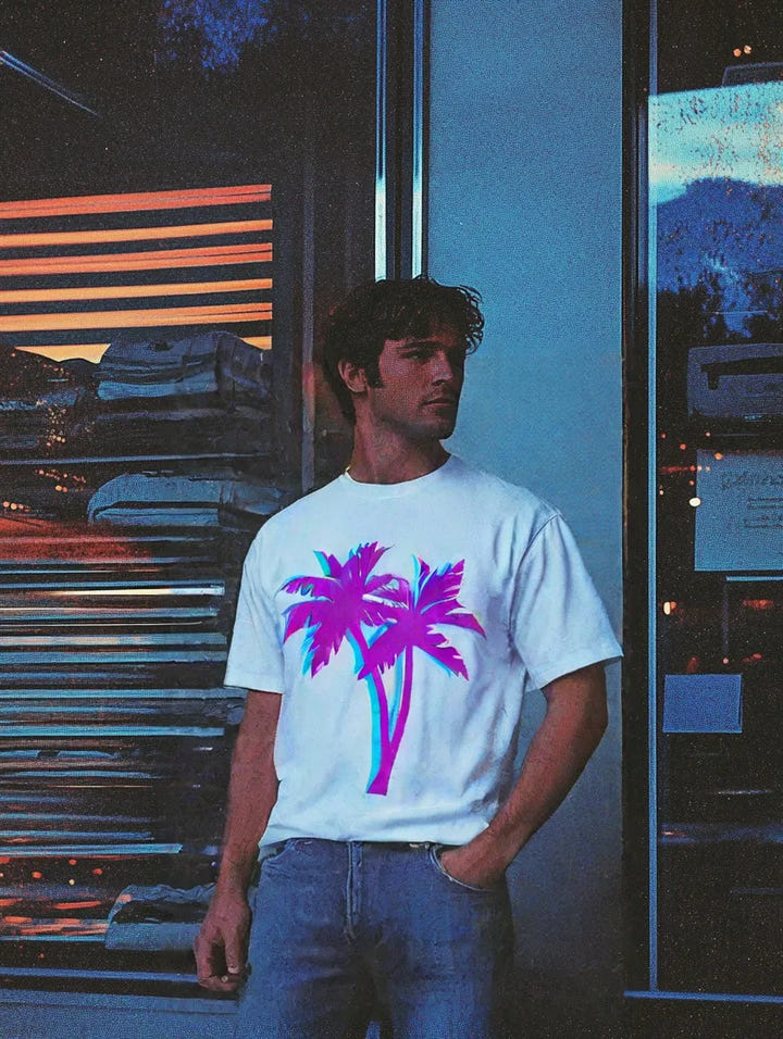 Retrowave T-shirt - Newretro.Net
