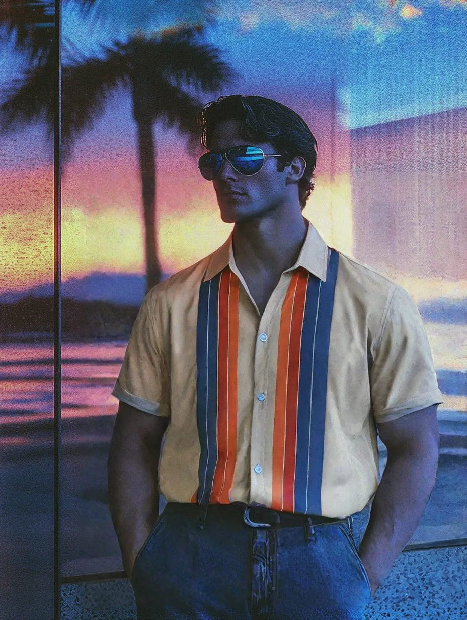 Geometric 1982 Shirt - Newretro.Net