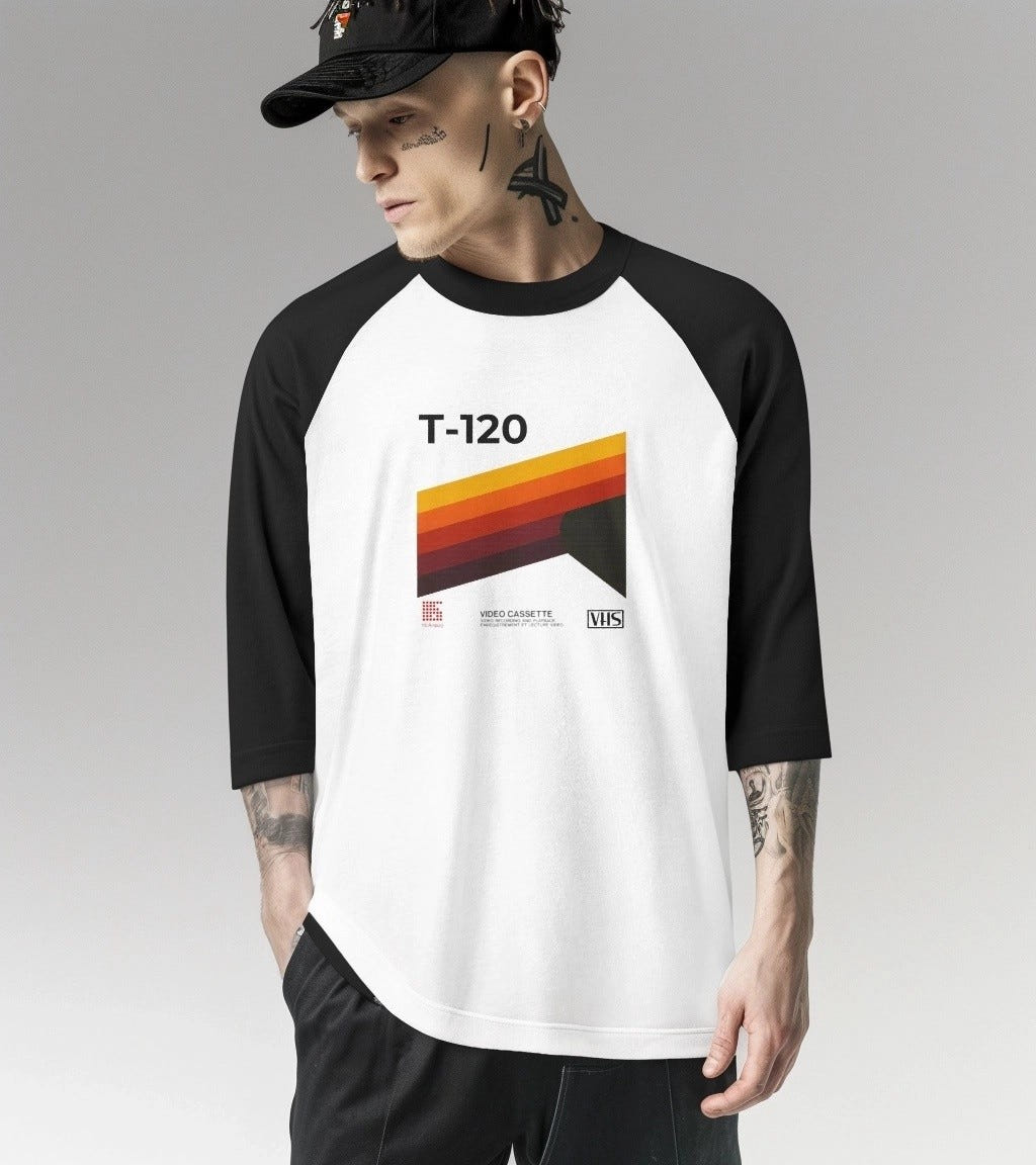 VHS T-120 Raglan Shirt