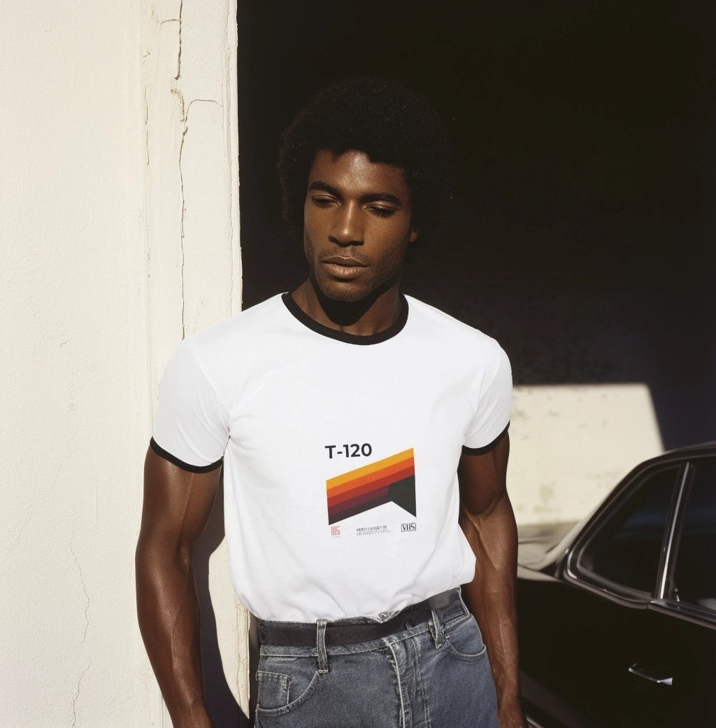 VHS T-120 T-Shirt 1983