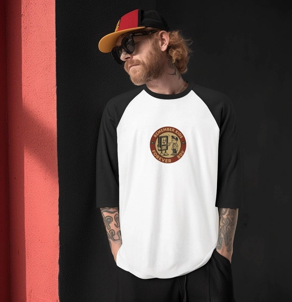 Forever 80s Raglan Shirt