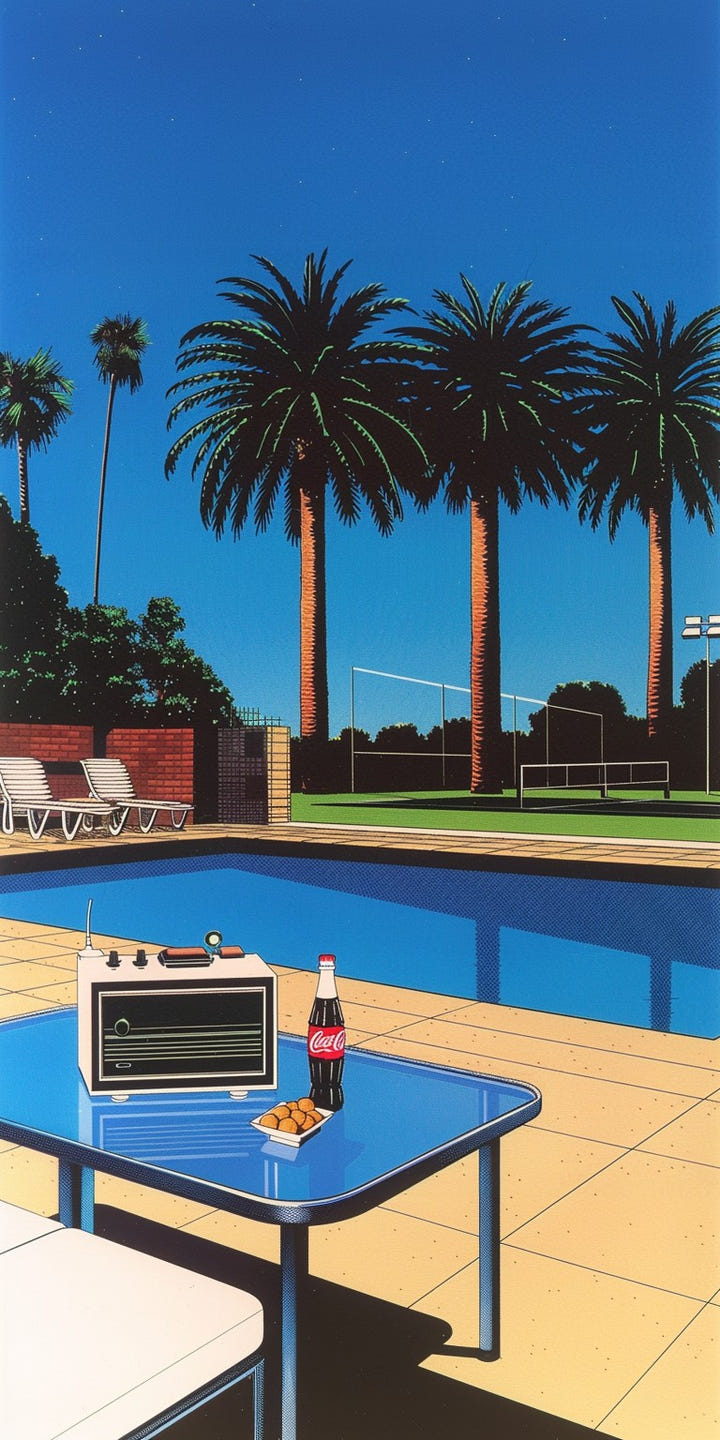 Poolside Vibes 1983