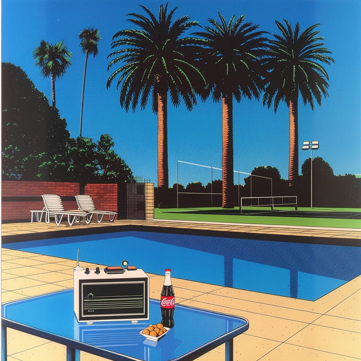 Poolside Vibes 1983