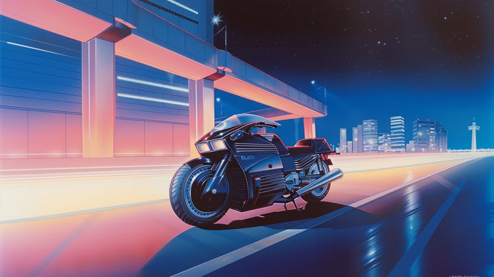 Futuristic Ride 1982