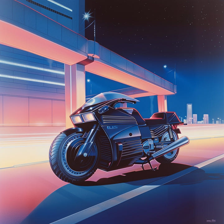 Futuristic Ride 1982