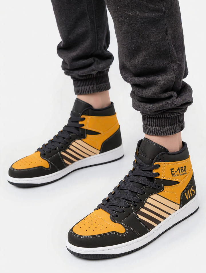 E-180  VHS Unisex Sneakers - Newretro.Net