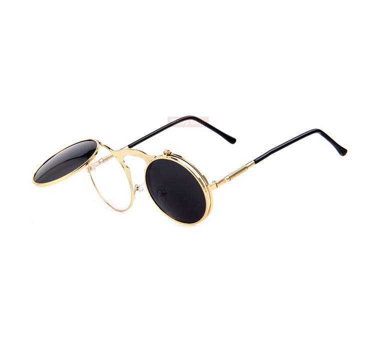 Merry's Steampunk Sunglasses Round - Newretro.Net