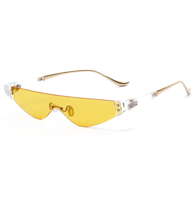 Unisex Triangle Retro Sunglasses