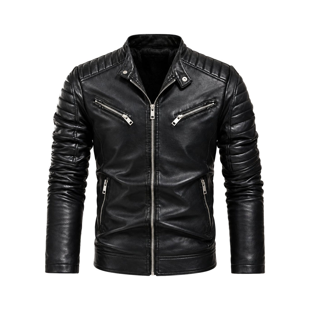 Retro Biker Jacket 1985