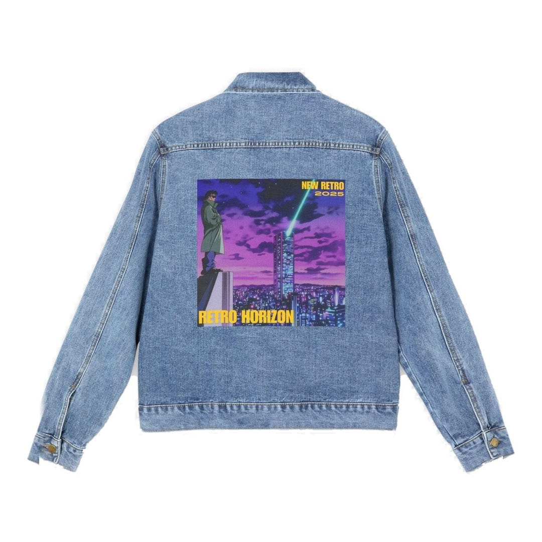 Retro Horizon Denim Jacket
