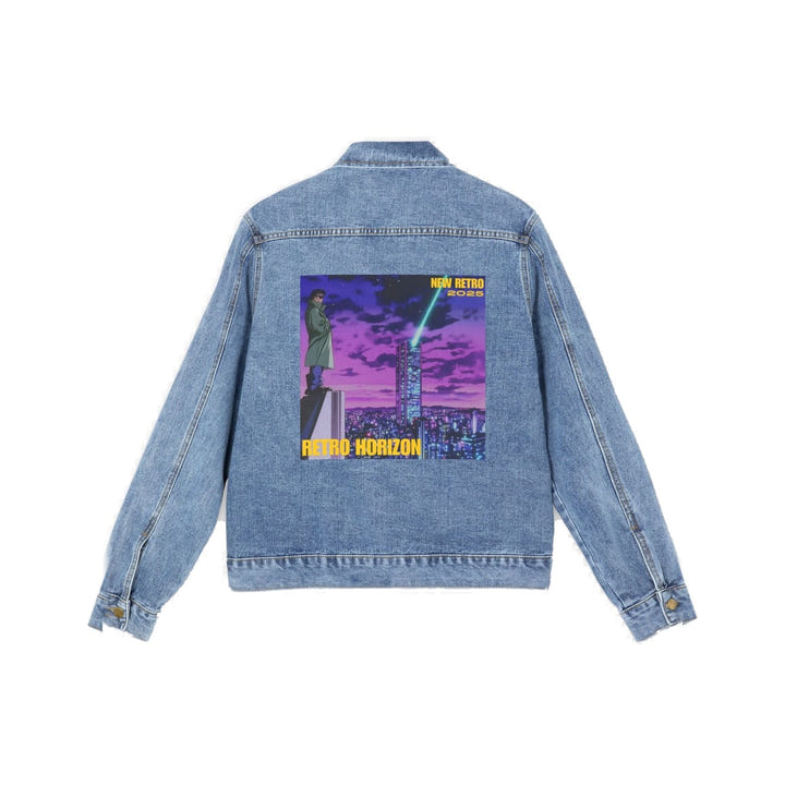 Retro Horizon Denim Jacket