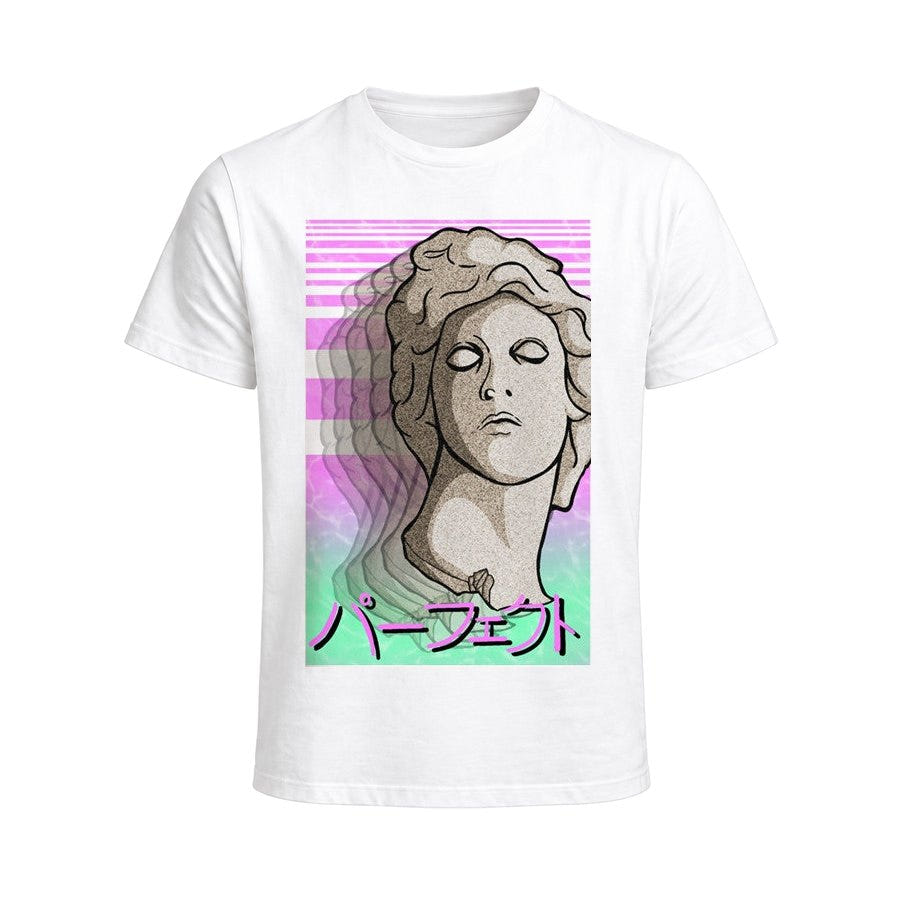 Vaporwave White T-Shirt