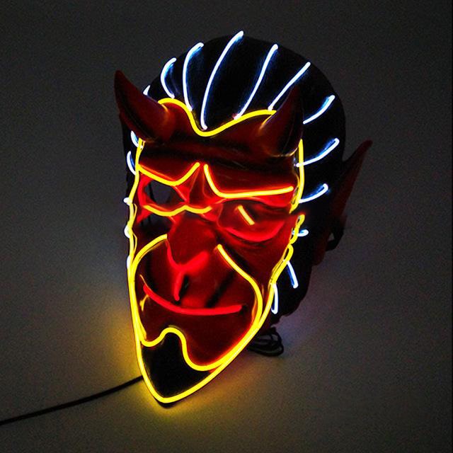 LED Party Mask - New Retro Streetwear Newretro.Net