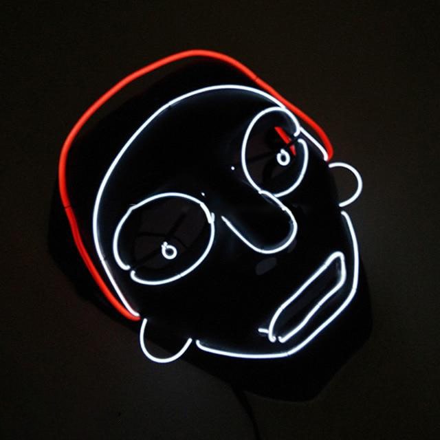 LED Party Mask - New Retro Streetwear Newretro.Net