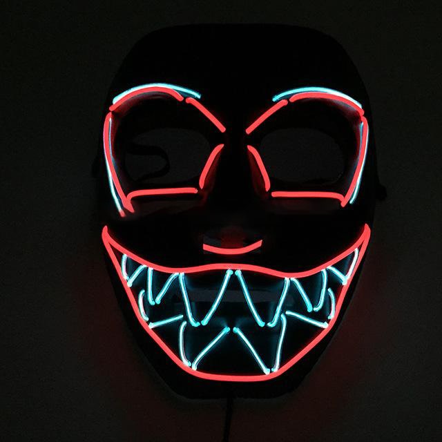 LED Party Mask - New Retro Streetwear Newretro.Net