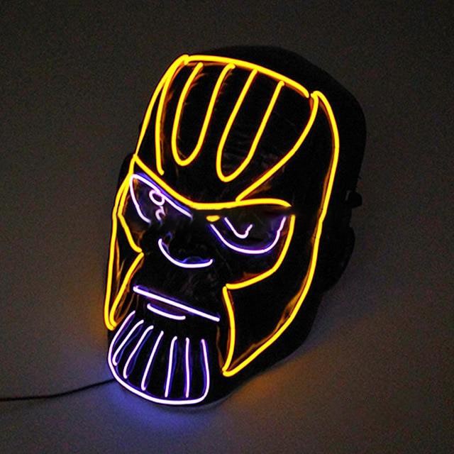 LED Party Mask - New Retro Streetwear Newretro.Net