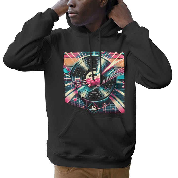 Retro Vinyl Hoodie 1982